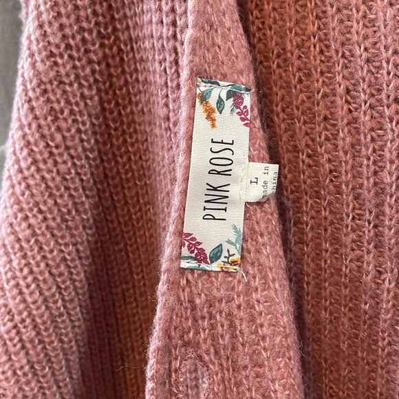 Pink Rose Cardigan - Picture 3 of 3